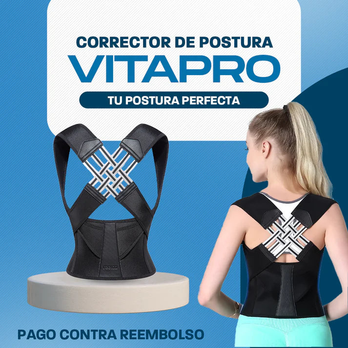 VITAPRO CORRECTOR – ¡Mejora Tu Postura en Solo Segundos!