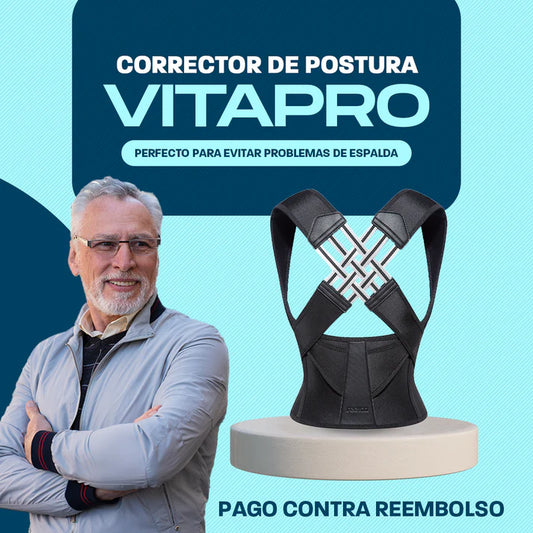 VITAPRO CORRECTOR – ¡Mejora Tu Postura en Solo Segundos!